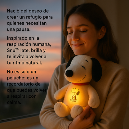 Snu™ — respira, abraza, descansa.