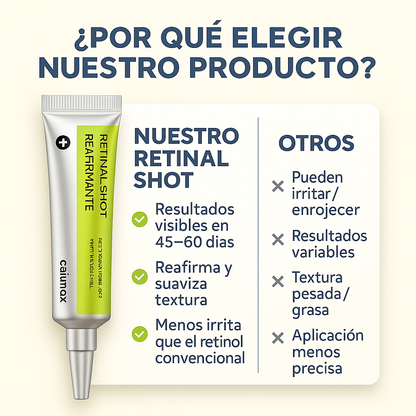 Retinal Shot: Piel Renovada Sin Irritación