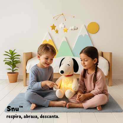 Snu™ — respira, abraza, descansa.
