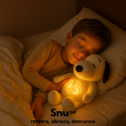 Snu™ — respira, abraza, descansa.